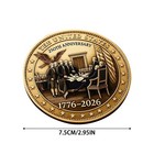Usa 250th Anniversary 1776   2026 Commemorative Coin Version 2      Collectible Gift
