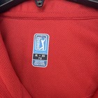 Pga 1 4 Zip Pullover Mens Xl Red Golf Club Shirt Pga Tour Dry Performance Nwt