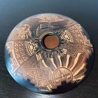 Reynold Begay Seed Pot Navajo Native American Hand Carved Sun Eagle Geometric