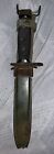 U s  Military Vietnam Era M-7  boc  Bayonet W  Us M8 Bmco Scabbard As-is