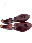 Vtg Wood Shoe Cobbler Form Mold Primitive Antique Folk Art Decor Hingeknob 11 5 