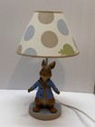Lambs   Ivy Peter Rabbit Nursery Room Lamp Tested Works