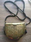 Antique   Vintage Brass North Africa Moroccan Berber Koran   Quran Box 1912-1956