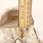 Vtg Holy Water Font White Bisque Porcelain Hand Painted Gold Trim Holy Family 8 
