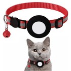 Reflective Cat Collar Breakaway Safety Buckle Bell Adjustable Gps Holder Kitten