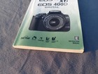 Canon Eos Digital Rebel Xti   400d Camera Instruction Book   Manual   User Guide