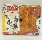 Vtg Disney 101 Dalmatians Bed Three Piece Sheet Set Flat Fitted Pillowcase New