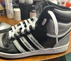 Custom Adidas Top Ten Rb Sz 11 San Antonio Spurs Twin Towers D Robinson   Tim D