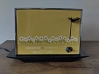 1970s Toastmaster Sovereign Iv Automatic Toaster Model B121 Yellow Daisy Chrome