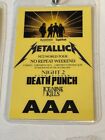 Metallica  2 Commemorative 2023 M 72 Backstagepasses    Laminate And Lanyards