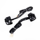 For Harley Black 1  Motorcycle Hand Grips   Brake Clutch Lever   Switch Controls