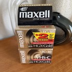 Maxell Hgx Gold Tc-30 Vhs-c Camcorder Tape 30 Min Sealed Nos