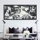 Framed Extra Large Art Guernica By Pablo Picasso Wall Art Home Decor 26 x60 