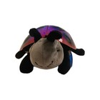 Cloud B Twilight Red Lady Bug Plush Nightlight Projects Red- Blue - Green Stars 