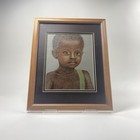 Original Pencil Drawing African American Child    care    2003 Signed Rosemary K 077