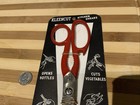 Vintage Kleencut Kitchen Shears Scissors Red Handle Bottle Cap Opener New Nos