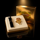 Estee Lauder 2000 Beautiful Flowering Bouquet Solid Perfume Compact Nib Full