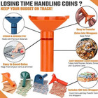 Coin Storage   Sorter Tubes 4 Color     Coded Counters 4   20