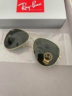 Ray-ban Sunglasses Rb3025 Aviator Classic Gold Frame Polarized Green Lens 58mm