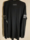 Adidas Authentic Mls Kansas City Sporting Team Long Sleeve Jersey Black Sz 2x