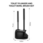 Toilet Brush And Plunger Set  Toilet Plungers For Bathroom Heavy Duty Toilet    