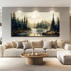 Canvas Wall Art For Living Room Large Wall Decor For Bedroom Modern Office Wa   