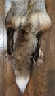 Rare Ranch Red Silver Cross Fox Hide Pelt Freshly Tanned  Luxurious Fur 4 Legs