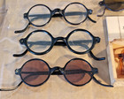 5 Pairs Vintage Antique Eyeglasses Sunglasses Round Bakelite Frames 1920s-30s