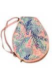 Lilly Pulitzer Coral Reef Pink Tennis Racket Cover Shoulder Bag 