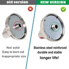 Dg64-00472a Gas Stove Replacement Knobs For Samsung Range Oven Dg68-00101b