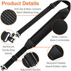 Two Point Rifle Gun Sling Adjustable Comfortable Shoulder Padded Strap W swivels