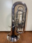 Yamaha Yep-321s  Euphonium Silver Plated Used With Hard Case Mouthpiece