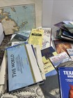 Huge Lot Of Vintage Travel Brochures And Maps   52 Various Pieces  1980s-1990s