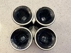 Set Of Four Fiestaware Pottery Goblet Fiesta Cobalt Blue Homer Laughlin Wine