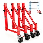 4pack Scaffold Outrigger W  5  Swivel Brake Casters 1000 Lbs Total Load Capacity