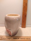 Vintage Royal Copley Pottery Ceramic Oval Dogwood Planter Gray Taupe Pink Flower