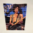 Vtg Keith Richards Rolling Stones Poster  1983 20x28  Rock N Roll Garage