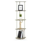  Turn-n-tube 5 Tier Corner Display Rack Multipurpose Shelving Unit  1-pack  