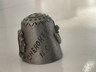 Thimbles Pewter Lot Of 10 Souvenir