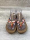 J  Crew Women s Sandal Brown Braided Ribbon 7 Slip On Classic Casual Shoes
