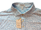 Peter Millar Men s Crown Sport Toga Party Golf Polo In White Size L Nwt  115 00