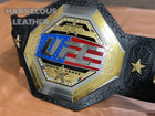 New Ufc Freedom Legacy 250 Championship Title Replica Belt 2mm Gold Adult Size
