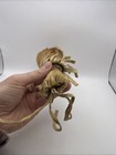 Vintage Native American  Hand Made   Shaman  Rattle  Hoof  Fur Deer Authentic
