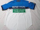 Vintage 90s Benetton F1 Pit Crew Shirt Renault Elf Minol Racing Xxl