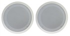  2  Rockville Cc80t White 8  Commercial 70v Ceiling Speakers For Restaurant bar