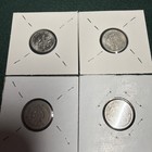 4 Dimes- 1 Roosevelt  1mercury  1seated Liberty   1barber - Wow Combo All 90 