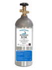 R744 Refrigerant  Carbon Dioxide  Co2  5 Liquid Lb  Refillable Aluminum Tank