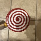 Vintage Kouvalias Double Wheel Wooden Greek Pull Toy Made Greece Rare