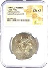 Thrace Odessus Alexander The Great Ar Tetradrachm Coin 125-70 Bc - Ngc Choice Xf