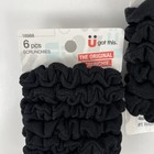 Scunci Hair Scrunchie Ponytailers Black Twister 16988 Black 6 Ct Lot Of 2